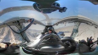 AH1Z Attack Helicopter Cockpit 360° Video [upl. by Ardna]