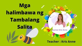 Mga Halimbawa ng Tambalang Salita  Grade 3 Filipino [upl. by Laverna]