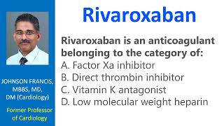 Rivaroxaban [upl. by Spielman]