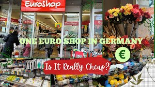 Euro Shop In Germany  Everything for 1 Euro  Budget Friendly Shopping In Germany [upl. by Fanechka]