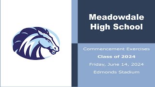 Meadowdale High School Graduation  Class of 2024 [upl. by Karilynn396]