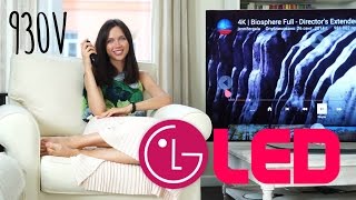 LG 55EC930V обзор телевизора [upl. by Nilved]