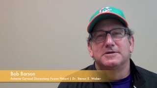 Anterior Cervical Discectomy and Fusion Patient Testimonial  Dr Steven E Weber [upl. by Keyte660]