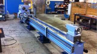 Storebro lathe model SB´N 355 x 6000 mm DA [upl. by Herodias]