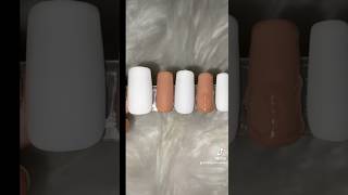 Press on Nail Business Journey Ep19 How ToPress On SellMedium Matte Fall TanampWhite Red Bottom [upl. by Lynnett533]