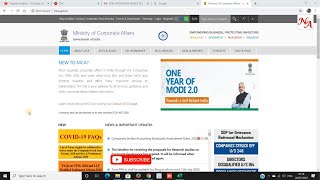 How can you Register Pvt Ltd Company on MCAs Portal You can also register EPF ESIC on MCA Portal [upl. by Ramirol]