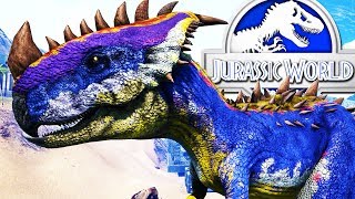 MEGARHINOSAURUS NUEVO DINOSAURIO HIBRIDO DEPREDADOR PACHYGALOSAURUS JURASSIC WORLD 2 Ark ABlistering [upl. by Vachell]