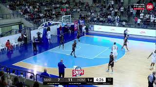 Lebanese Basketball Championship 20232024 FINAL 8  CHAMPVILLE VS HOMENETMEN [upl. by Gnouhc]