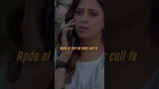 jordansandhu sargunmehta newpunjabisong tareefan youtubeshortspunjabilovenewsongytshorts [upl. by Rockey]