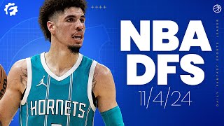 NBA DFS Picks amp Strategy for DraftKings amp FanDuel 11424 [upl. by Landes]