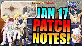 JAN 17 PATCH NOTES LIBRA SCALE amp LOTS OF GACHA amp EVENTS  RAGNAROK ORIGIN [upl. by Benson682]