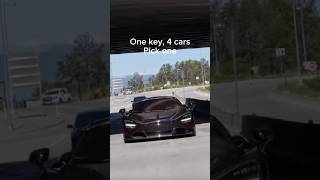 1 Key 4 Cars Pt1 mclaren porsche lamborghini ferrari edit [upl. by Fabri]