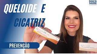 Como tratar queloide e cicatriz com KeloCote e KeloCote UV [upl. by Atiekan]