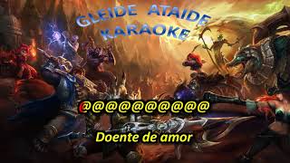 KARAOKE TELEFONE MUDO FIO DE CABELO BOATE AZUL [upl. by Otrebron]