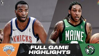 Westchester Knicks vs Maine Celtics  Game Highlights [upl. by Danyette]