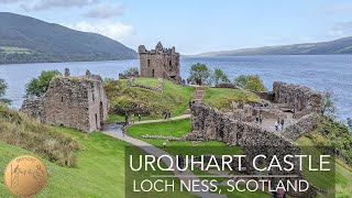 Urquhart Castle TourWalkthrough  Loch Ness Scotland  4K [upl. by Erinna896]