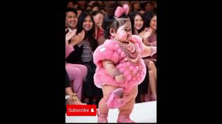 Beautiful baby modeling 💕ai aiartbaby runway fashion cute shorts fypkawaii [upl. by Millman]