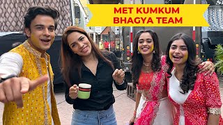 Fun with Mughda Chaphekar Krishna Kaul and Aparna Mishra  Kumkum Bhagya Crew  Shikha Singh Vlogs [upl. by Kliman]