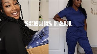 Scrubs TryOn Haul  Uniform Advantage Review  Cute amp Affordable Scrubs  Nursing Haul [upl. by Dacey255]