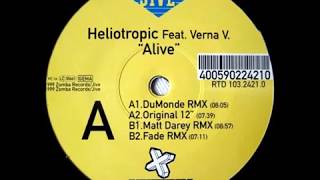 Heliotropic Feat Verna V  Alive DuMonde Remix Jive 1999 [upl. by Yk]