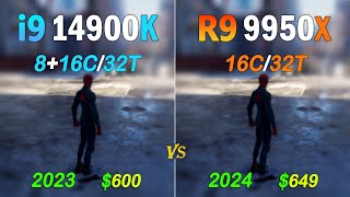 Ryzen 9 9950X vs i9 14900K  Which one is Better [upl. by Johnson326]