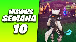 MISIONES de FORTNITE SEMANA 10  CAPITULO 5 TEMPORADA 4 [upl. by Myrilla]