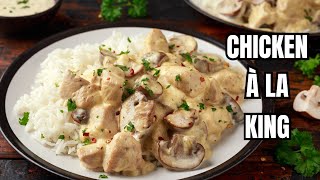 How To Make Chicken À La King  A Classic Comfort Dish [upl. by Adnalu]