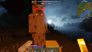 Minecraft  Decursio Project Modpack  Ep3 Terrifying Nights [upl. by Ordnasela]