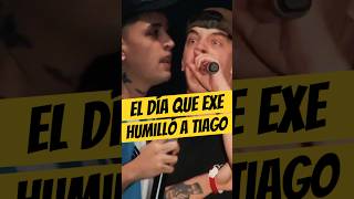 EXE HUMILLÓ a TIAGO y le PARÓ la BATALLA 2 VECES SEGUIDAS💀🔥 Exe TiagoPzk Freestyle [upl. by Ahsem]