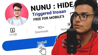 I PLAYED TRIGGERED INSAAN MOBILE GAME 😳 [upl. by Ibok]