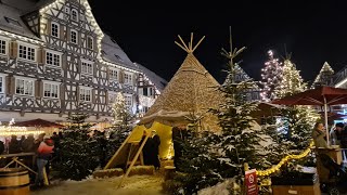 Weihnachtsmarkt Schorndorf 2022 [upl. by Atnahsal]