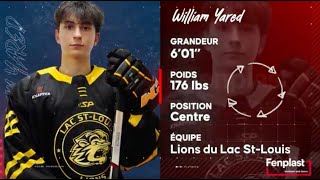 Espoirs LHJMQ Fenplast  William Yared [upl. by Elocon]