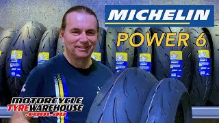 MICHELIN POWER 6  MOTORCYCLE TYRE WAREHOUSE [upl. by Calvin766]