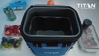 Titan Fridge Cold Zipperless™ Lunch Box Features [upl. by Peedus825]