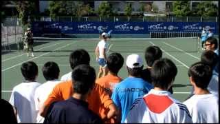 Samantha Stosur  serve lesson [upl. by Oilime217]