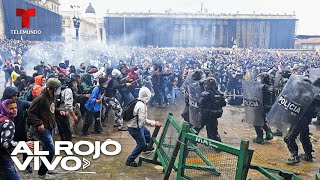 Estallan protestas violentas en Colombia en contra de una reforma tributaria [upl. by Lazar435]