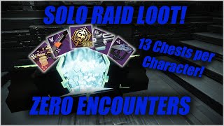 How to get every SOLO Raid Chest possible without Raiding  Destiny 2 [upl. by Nyledam40]