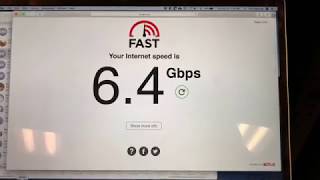 10 Gigabit Internet Speed Test [upl. by Horter]