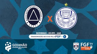 Ao vivo  ASEEV X Goiatuba  Campeonato Goiano Divisão de Acesso 2023 [upl. by Paddie232]