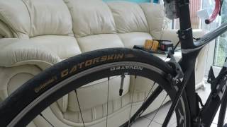 Continental Gatorskin Folding Road Tyres  12000km Review ZERO Punctures [upl. by Abigail]