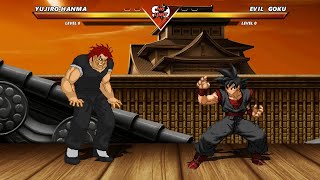 Yujiro Hanma vs Evil goku High Level Awesome Fight [upl. by Stout]