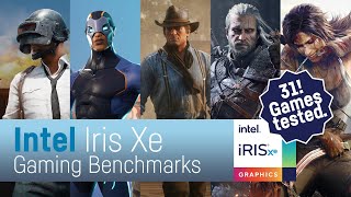 Intel Iris Xe Gaming 31 games [upl. by Nner176]