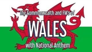 The National Anthem of Wales Hen Wlad Fy Nhadau  The Commonwealth of Wales 2024 [upl. by Aisiat122]