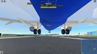 Smooth ryanair landing PTFS [upl. by Albright]