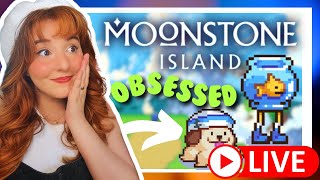 🔴 I am OBSESSED with MOONSTONE ISLAND 🌙🏝️✨  gifted [upl. by Herwick443]