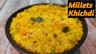 Healthy Foxtail Millet Khichdi  Millet Recipe  Weight loss Recipe [upl. by Gabor]