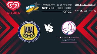 Montesilvano Futsal Cup 2024  UNDER 19 FEM FINALS 34  AD ALCORCÒN FSF vs G SPORT MAGISTER [upl. by Eve]