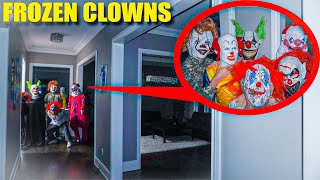 If You See These FROZEN CLOWNS TELEPORT In The PRIME CAPITOL HOUSE LEAVE BEFORE ITS TO LATE [upl. by Sihon845]