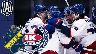 Aik  Oskarshamn IK 25  Allsvenskan Hockey Höjdpunkter [upl. by Bainbridge843]