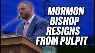 Mormon Bishop Resigns Over Pulpit  Full Story Coming Soon [upl. by Reo]